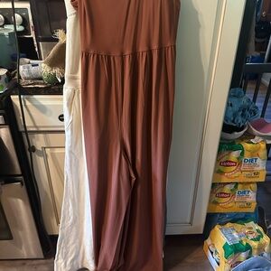 Athleta Terracotta Jumpsuit